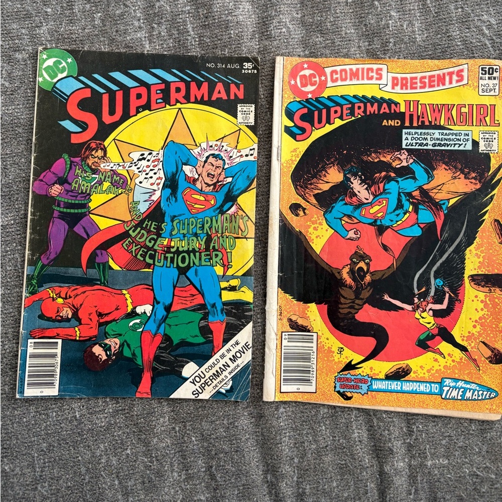 Superman Comic Book Set